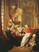 Francois Boucher The Breakfast (mk08) oil painting picture wholesale